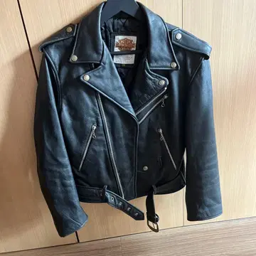 80s Harley Davidson 라이더 자켓 사이즈 36