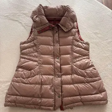 monaca 베이지 다운 베스트 M 사이즈