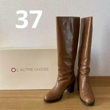 로트르쇼즈 로트레쇼즈 롱 부츠 소가죽 이탈리아제