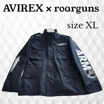 AVIREX x roarguns M-65 로얄 플래시 별주 모델