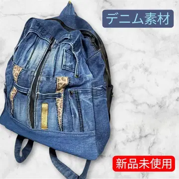 데님 백팩 미사용 새상품