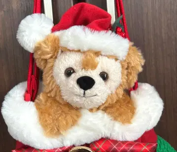 더피 댄싱 스노우플레이크스 크리스마스 숄더백