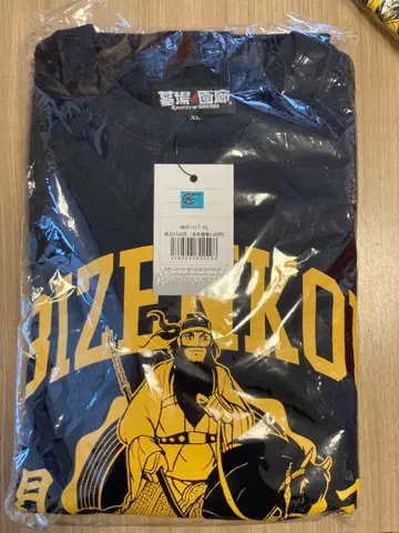 요코야마 미츠테루 삼국지 / 관우 크루넥 맨투맨 / 네이비 / XL