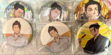 주술회전 게토 스구루 캔 배지 미니 피규어