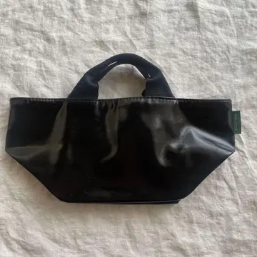 에르베샤 펠리에 에나멜 보트형 토트 파티백 미니 사이즈 S 사이즈