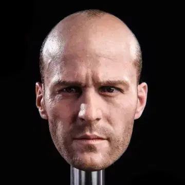 1/6 남성 헤드 제이슨 스테이섬 피규어 12인치