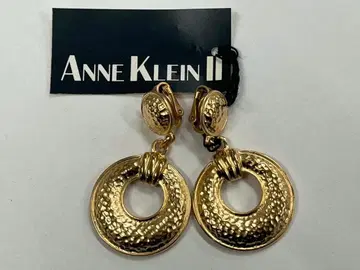 ANNE KLEIN 언클라인 매트 골드 귀찌 빈티지