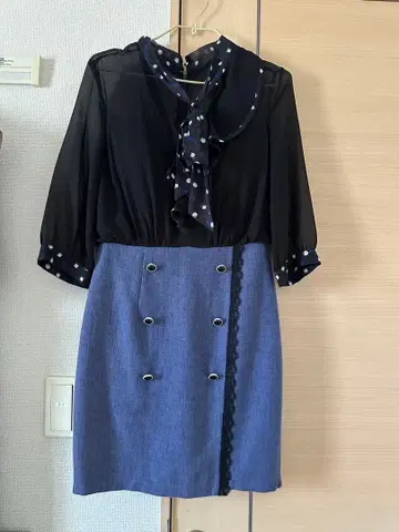 새상품급 SOBER 소브레 캬바쿠라 드레스 원피스