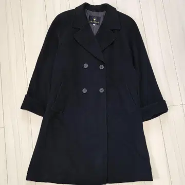 GRANDEUR 고급 캐시미어 100% 오버 사이즈 더블 코트 F