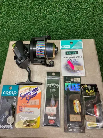 IONIS II 2000 스피닝 릴과 루어 6개 세트 낚시