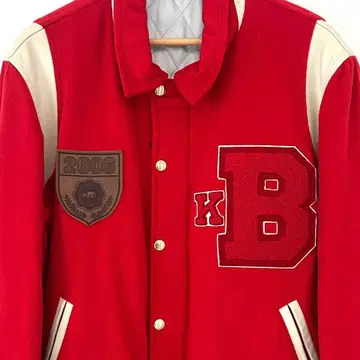 BROOKLYN CIRCUS 바시티 자켓 빨간색 브루클린 서커스 아우터