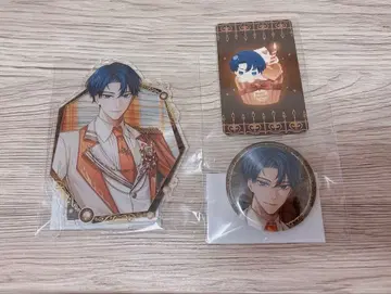 미남 빌런 차레쿠지 린 슈바르츠 아크릴 스탠드 카드 캔뱃지