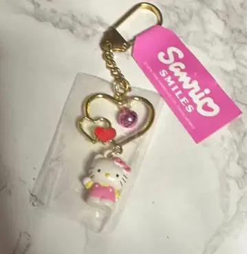 헬로키티 아크릴 키링 하트 레어 1998년 산리오 키티