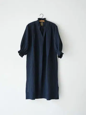 허그아워 린넨 원피스 블루 계열 used