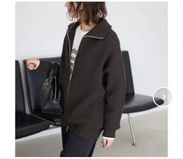 슬로브 이에나 프렌치 울 드라이버즈 니트