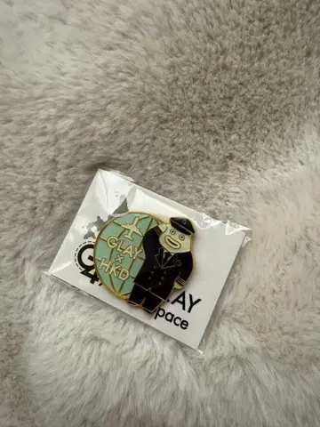 GLAY 하코다테 공항 핀 배지