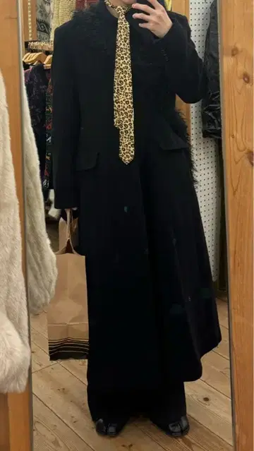 슈퍼 롱 코트 맥시 길이 sullen hype