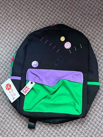 컬러풀 자수 백팩 키즈 용품으로도 추천 미사용 새상품 강시 모티브