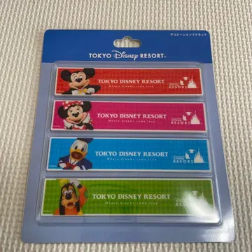 도쿄 디즈니 리조트 마그넷 4개 세트