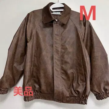 CIAOPANIC CITY 가죽 자켓 브라운 M 사이즈 가을/겨울