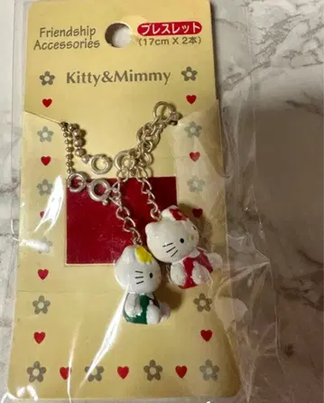 산리오 키티 & 미미 페어 팔찌 산리오 헬로키티