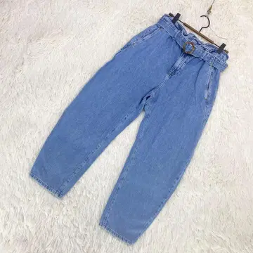 [ ZARA ] 자라 (38) 벨트 포함 데님 팬츠