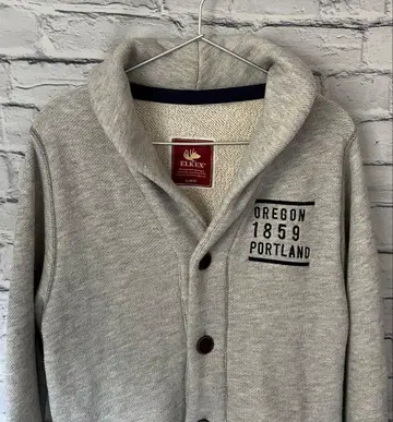 엘르 ELKEX 맨투맨 숄 가디건 L 사이즈 중고