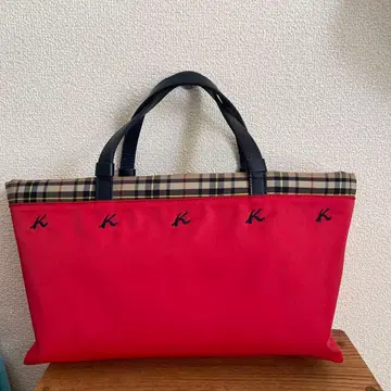 키타무라 나일론 토트백