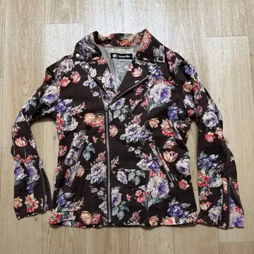 BEAMSBOY 라이더 자켓 꽃무늬