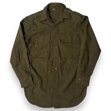 40s 미군 육군 울 셔츠 빈티지 US ARMY 14 32