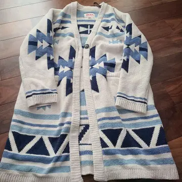 ANTIBAL 기하학 패턴 가디건 FREE 사이즈