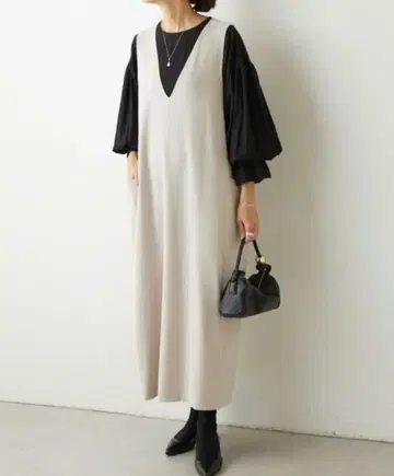 BEARDSLEY [ LIVETART ] 코쿤 오버롤 스커트 1