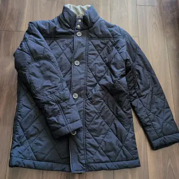 네이비 퀼팅 자켓