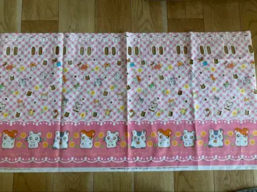 초레어! 레어! 씽씽이 햄스터 카페 커튼