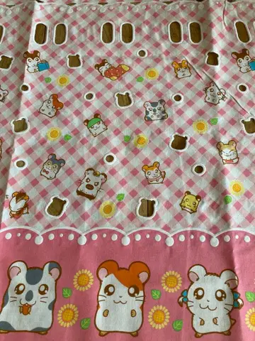 초레어! 레어! 씽씽이 햄스터 카페 커튼