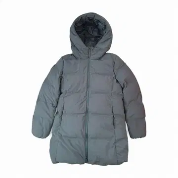 UNIQLO 후드 부착 다운 자켓 S 카키