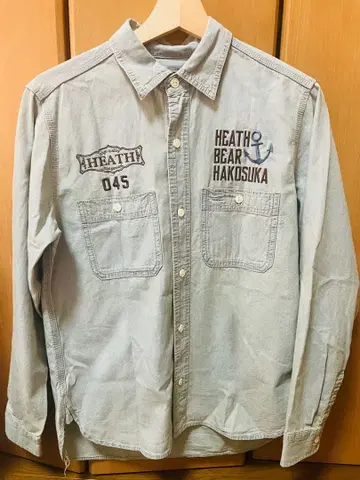 HEATH 045 긴팔 셔츠 라이트 블루