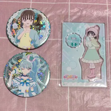 원더풀 프리큐어! 네코야시키 마유 큐어 리리안 아크릴 스탠드 캔뱃지