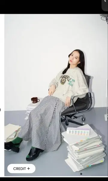 니코앤드 레이스업 프린트 풀오버 완판템