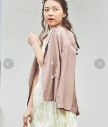 Noela 시어 더블 자켓