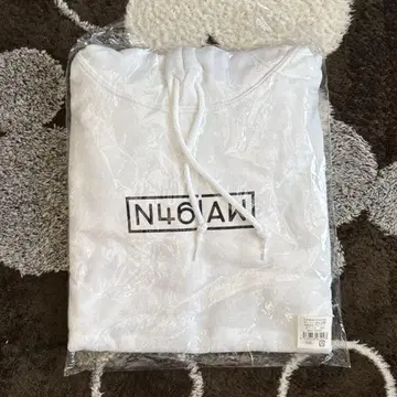 [ 노기자카46 ] 대략 전부전 후디 화이트 M 사이즈