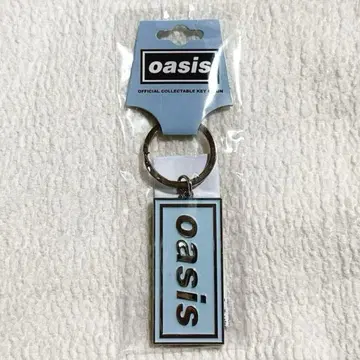 oasis 로고 메탈 키링 10월 내한 기념 공식 굿즈