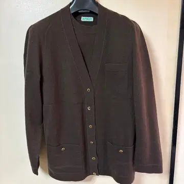scratch 브라운 캐시미어 가디건 3세트