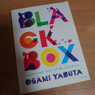 BLACK BOX unpainted face of Mr.Children