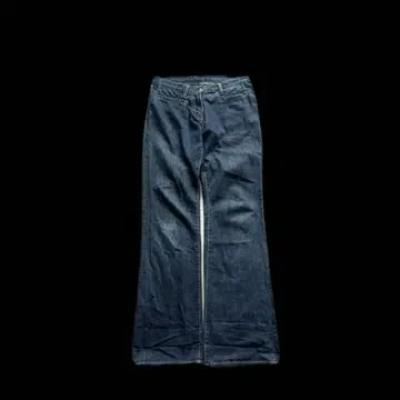 grunge evisu donna flare denim pants y2k