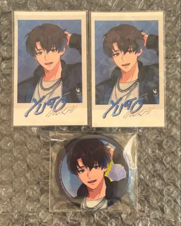 킨츠아 파라라이 킹프리 카메라풍 카드 캔뱃지 우인 3세트