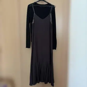 시너리 SHENERY 브라운 원피스 프리 사이즈