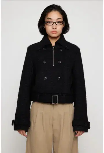 LAGUA GEM SHORT COMPACT DOUBLE 코트