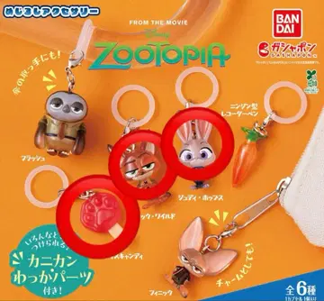 디즈니 주토피아 메지루시 액세서리 3종 세트
