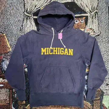 리버스 위브 MICHIGAN 미시건 칼리지 계열 빈티지 맨투맨